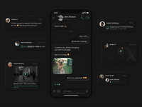 Neumorphic Whatsapp Redesign