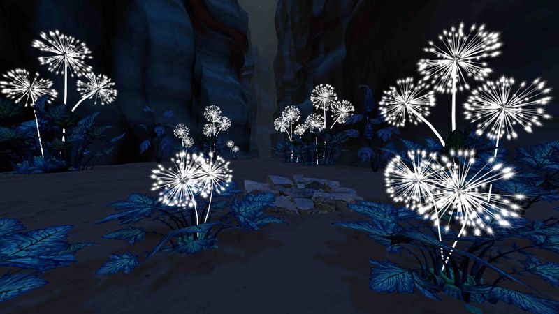 Glowing Dandelions