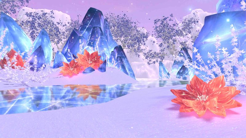 Frozen Crystal Garden