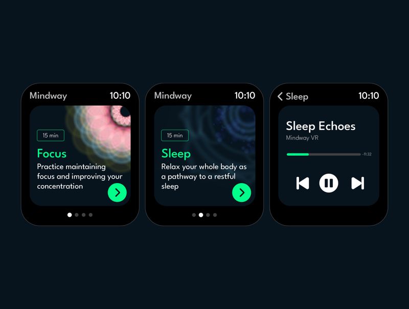 Apple Watch: MindwayVR UI